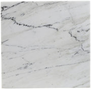 Pienza Marble End Table in White - 99096White-ET