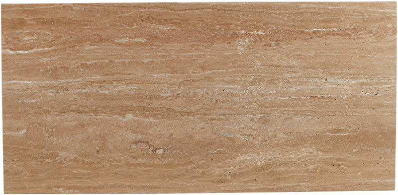 Pienza Travertine Coffee Table in Natural - 99098Travertine-CT