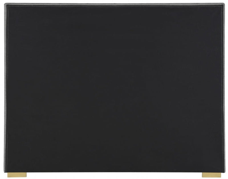 Pierce Linen Textured Full Bed Grey - PierceGrey-F