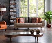 Piero 3 Seat Sleeper (Hande Beige) 3 Pieces - Gate FurnitureSleeper Sofa