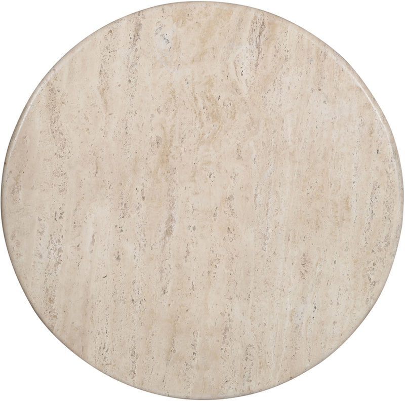 Pietra Travertine And Mango Wood Coffee Table in Brown - 77014Brown-CT