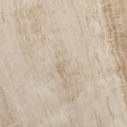 Pietra Travertine And Mango Wood End / Side Table in Brown - 77014Brown-ET