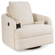 Pillar Peak 5-Piece Sectional with Recliner in Oyster - PKG018625