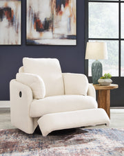 Pillar Peak 6-Piece Sectional with Recliner in Oyster - PKG018626