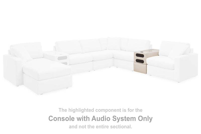 Pillar Peak Oyster Console with Audio System - 9210327