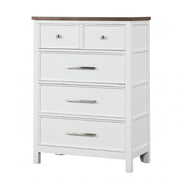 Pinetop White/Dark Brown Chest - FM7171WH-C