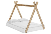 Piperton Two - tone Full Tent Complete Bed in Box - Gate FurnitureFull Bed