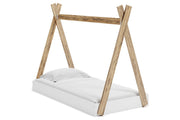 Piperton Two - tone Twin Tent Complete Bed in Box - Gate FurnitureTwin Bed