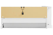Piperton White Full Bookcase Storage Bed - Gate FurnitureFull Bed
