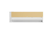 Piperton White Twin Bookcase Storage Bed - Gate FurnitureTwin Bed