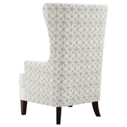 Pippin Upholstered High Wingback Accent Chair Latte - 904066