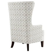 Pippin Upholstered High Wingback Accent Chair Latte - 904066
