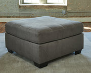 Pitkin Oversized Accent Ottoman - Gate FurnitureOttoman