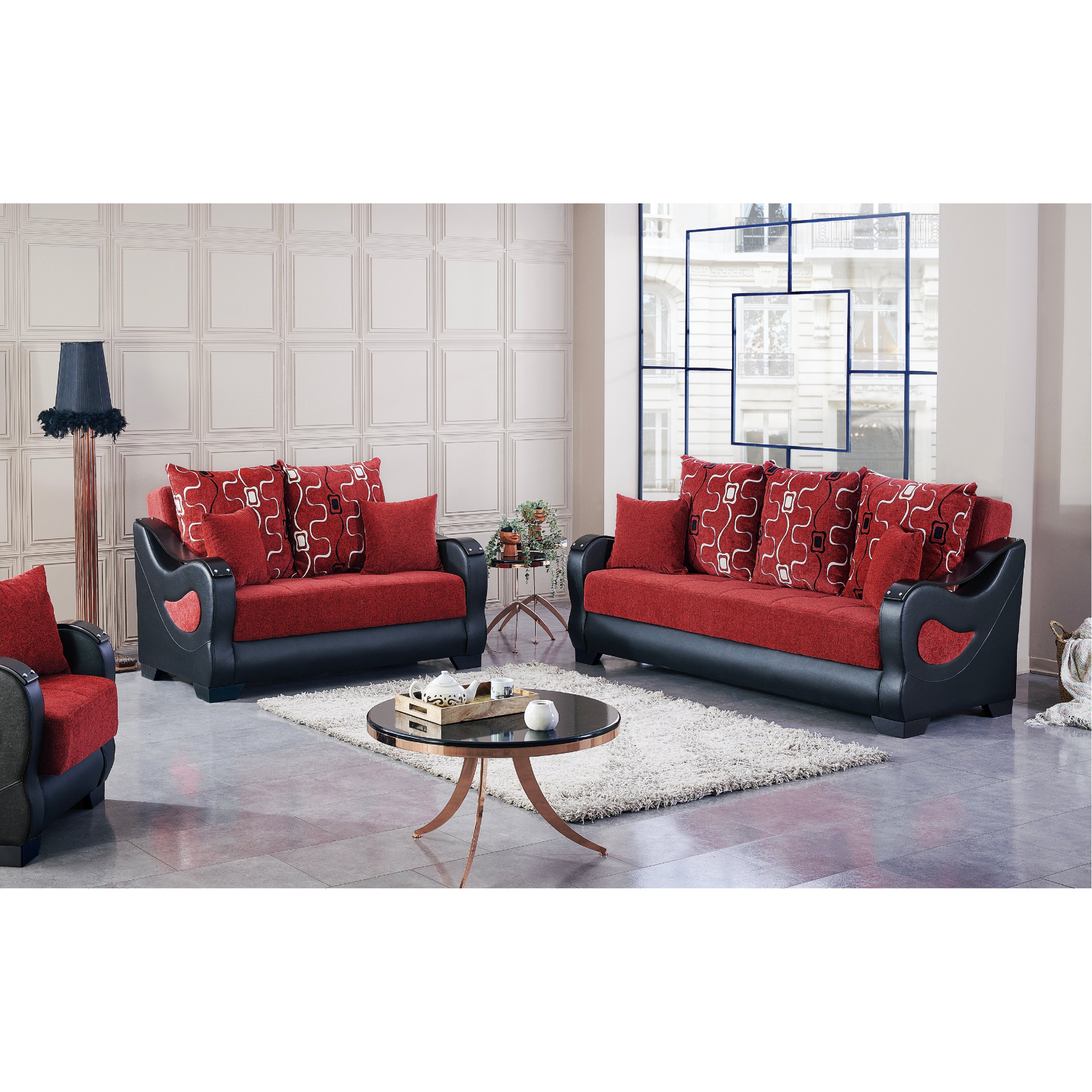 Empire USA Pittsburgh Convertible Sleeper Chair - Thumbnail 3