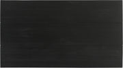 Plank Mango Wood Coffee Table in Black - 63011Black-CT
