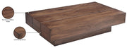 Plank Mango Wood Coffee Table in Brown - 63011Brown-CT