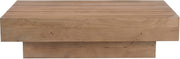 Plank Mango Wood Coffee Table in Natural - 63011Natural-CT