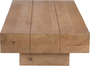 Plank Mango Wood Coffee Table in Natural - 63011Natural-CT