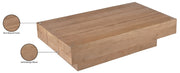 Plank Mango Wood Coffee Table in Natural - 63011Natural-CT