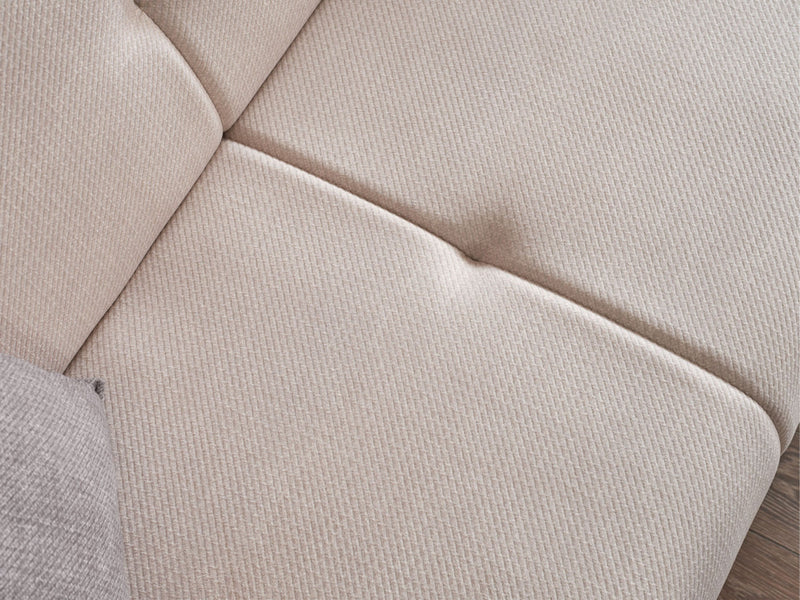 Platin 3-pieces (Sofa & Loveseat & Chair) Livingroom in Beige - 200-ELIF-PLA-A401-321