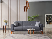 Platin 3-pieces (Sofa & Loveseat & Chair) Livingroom in Beige - Brick - 200-ELIF-PLA-A403-321