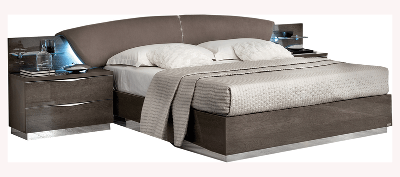 Platinum Bed QS DROP SILVER BIRCH - i28254