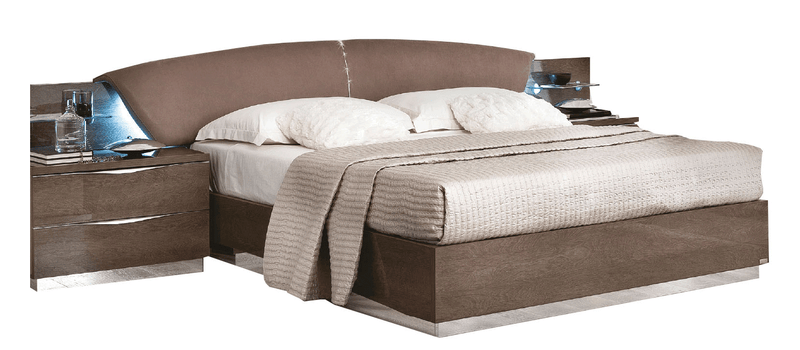 Platinum DROP Bed SILVER BIRCH SET - p11688