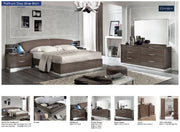 Platinum DROP Bed SILVER BIRCH SET - p11688