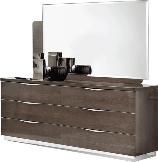 Platinum LEGNO Dressers & Mirror SILVER BIRCH SET - p11040
