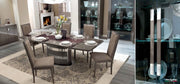 Platinum Slim Dining Set - Gate FurnitureDining Room Set