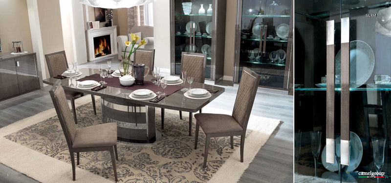 Platinum Slim Dining Set - Gate FurnitureDining Room Set