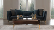Plaza Accent Chair (Lara Green)..2 Pieces - Gate FurnitureLiving Room Chair