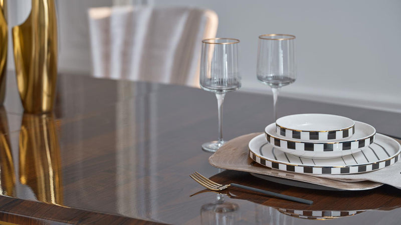 Plaza Buffet (Plaza Walnut (Plaza Teks) - Gate FurnitureHutch & Buffet