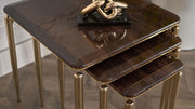 Plaza Nesting Table (Plaza Walnut) - Gate FurnitureEnd Table