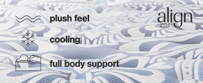 Plush Luxe 2.0 Blue King Mattress - M49741