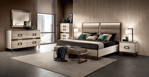 Poesia Bedroom W/ Light Set - Gate Furniture