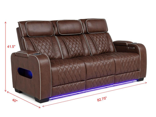 Polax Power Sofa W/ PWR Headrest - L402-3