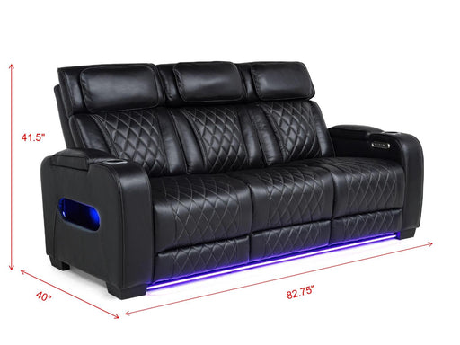Polax Power Sofa W/ PWR Headrest - L403-3