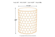 Polly White Stool - Gate FurnitureBarstool