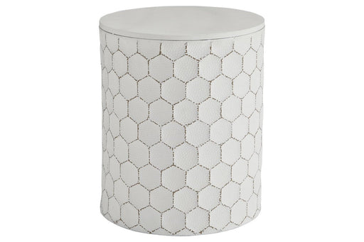 Polly White Stool - Gate FurnitureBarstool