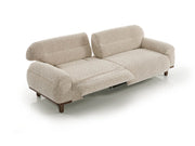 Polo El 4-pieces (Relax Sofa & Sofa & 2 Chair) Livingroom in Beige - Brown - 200-ELI-POL-AS-050-T-885-33R11