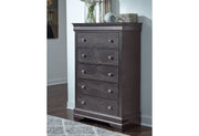 Pompei Metallic Grey Chest - Gate FurnitureChest