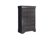 Pompei Metallic Grey Chest - POMPEI-METALLIC GREY-CH-N