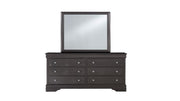 Pompei Metallic Grey Mirror - POMPEI-METALLIC GREY-MR - Gate Furniture