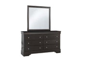 Pompei Metallic Grey Mirror - POMPEI-METALLIC GREY-MR - Gate Furniture