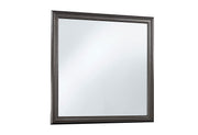 Pompei Metallic Grey Mirror - POMPEI-METALLIC GREY-MR - Gate Furniture