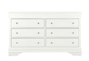 Pompei Metallic White Dresser - POMPEI-METALLIC WHITE-DR-N