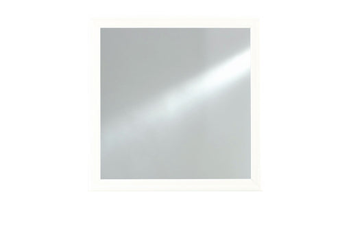 Pompei Metallic White Mirror - POMPEI-METALLIC WHITE-MR - Gate Furniture
