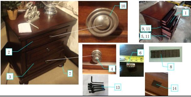 Porter Nightstand - Gate FurnitureNightstand