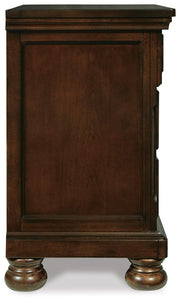 Porter Queen Panel Bed, Dresser, Mirror and 2 Nightstands - B697B52